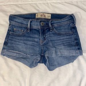 Hollister Low Rise Jean Shorts